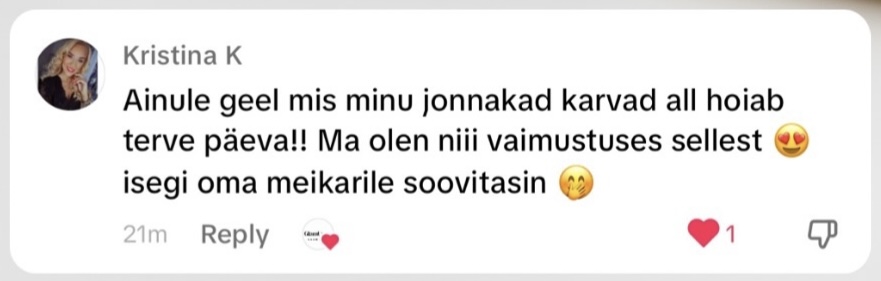 Kulmugeeli tagasiside 8